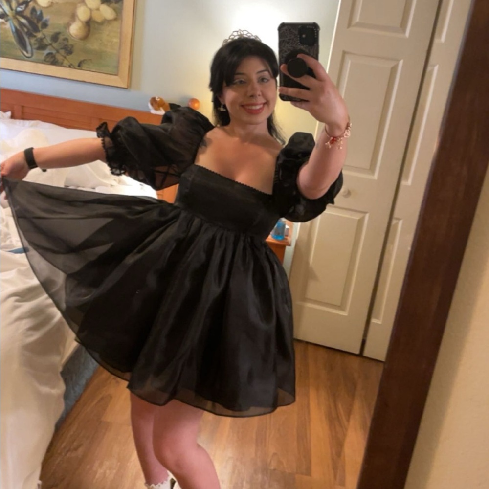 Selkie The Caviar Puff Dress